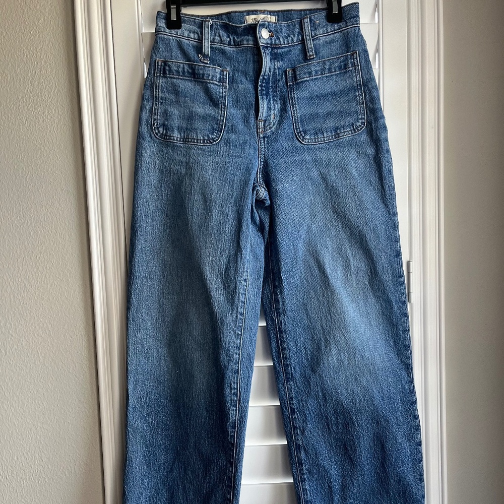Madewell The Perfect Vintage Wide Leg Jeans